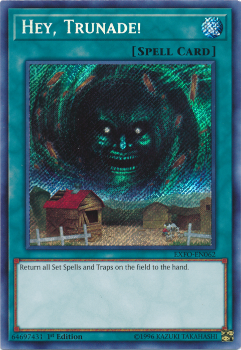 Hey, Trunade! [EXFO-EN062] Secret Rare | Nerdhalla Games