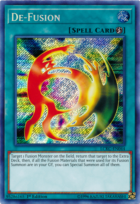 De-Fusion [LCKC-EN044] Secret Rare | Nerdhalla Games