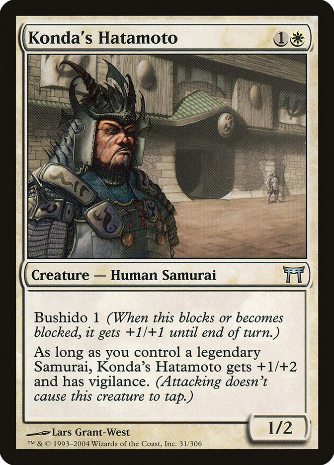 Konda's Hatamoto [Champions of Kamigawa] | Nerdhalla Games