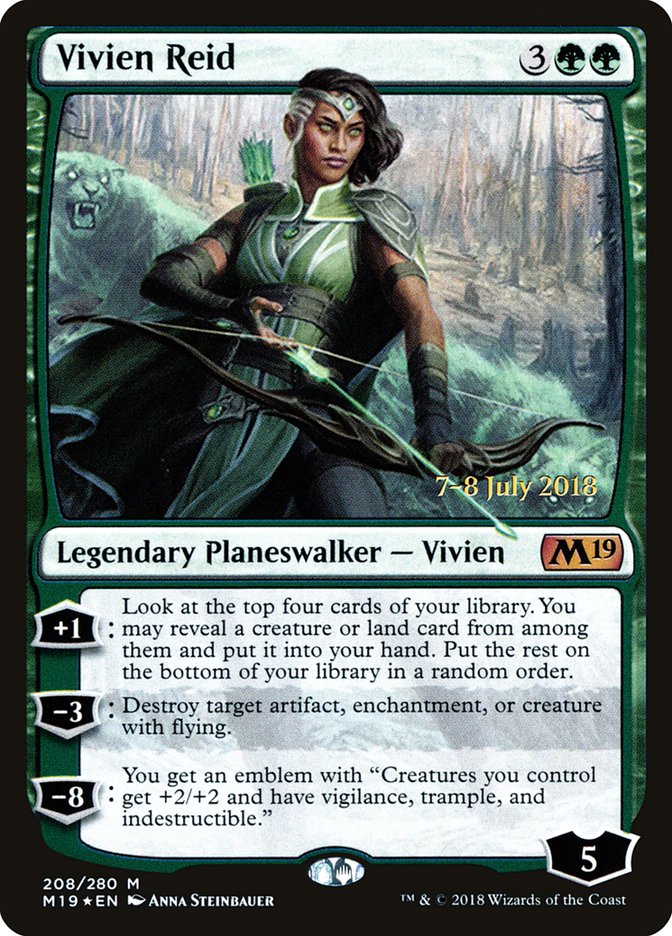 Vivien Reid  [Core Set 2019 Prerelease Promos] | Nerdhalla Games