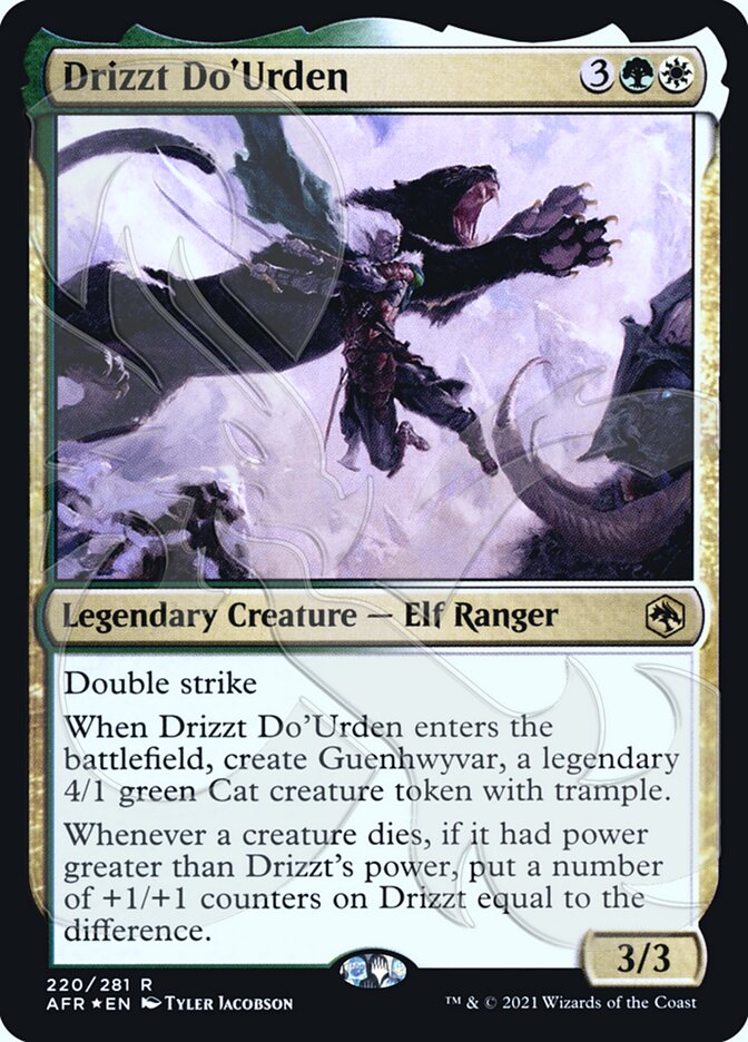 Drizzt Do'Urden (Ampersand Promo) [Dungeons & Dragons: Adventures in the Forgotten Realms Promos] | Nerdhalla Games