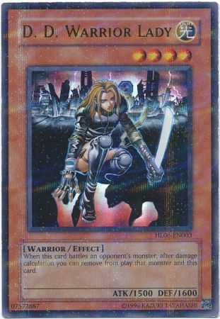 D.D. Warrior Lady [HL06-EN003] Ultra Rare | Nerdhalla Games