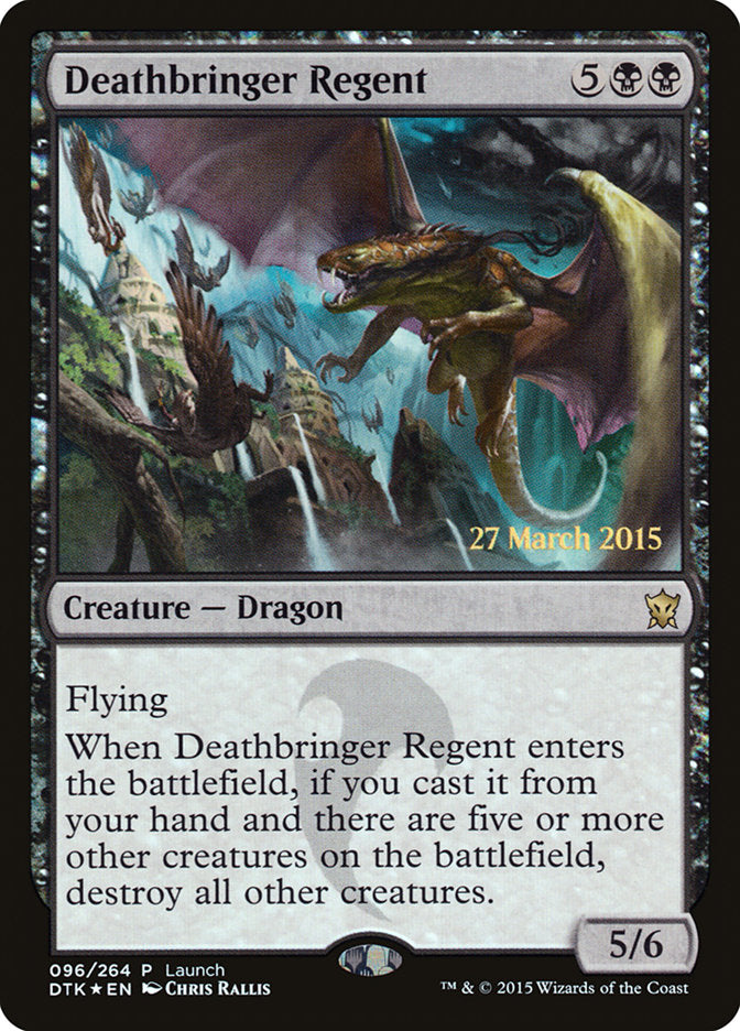 Deathbringer Regent (Launch) [Dragons of Tarkir Prerelease Promos] | Nerdhalla Games