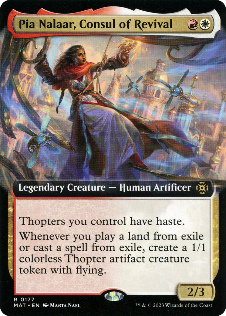 Pia Nalaar, Consul of Revival (Extended Art) [March of the Machine: The Aftermath] | Nerdhalla Games