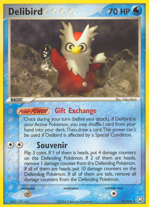 Delibird (21/109) [EX: Team Rocket Returns] | Nerdhalla Games