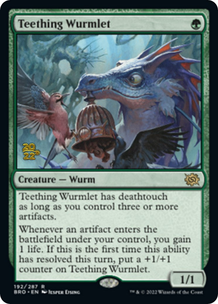 Teething Wurmlet [The Brothers' War: Prerelease Promos] | Nerdhalla Games