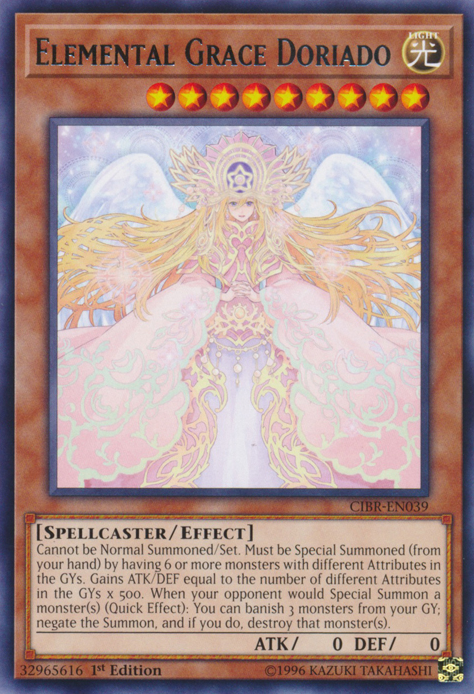 Elemental Grace Doriado [CIBR-EN039] Rare | Nerdhalla Games