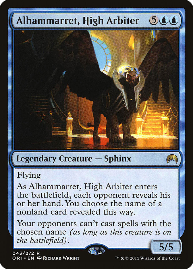 Alhammarret, High Arbiter [Magic Origins] | Nerdhalla Games