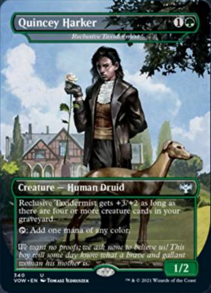 Reclusive Taxidermist - Quincey Harker [Innistrad: Crimson Vow] | Nerdhalla Games