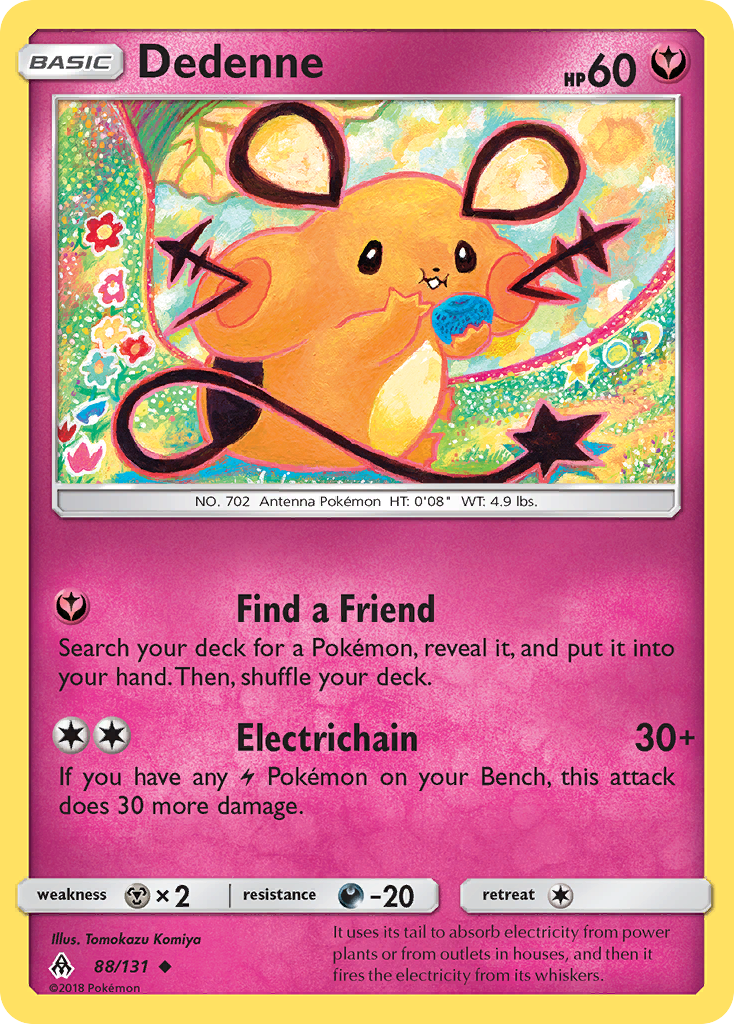 Dedenne (88/131) [Sun & Moon: Forbidden Light] | Nerdhalla Games