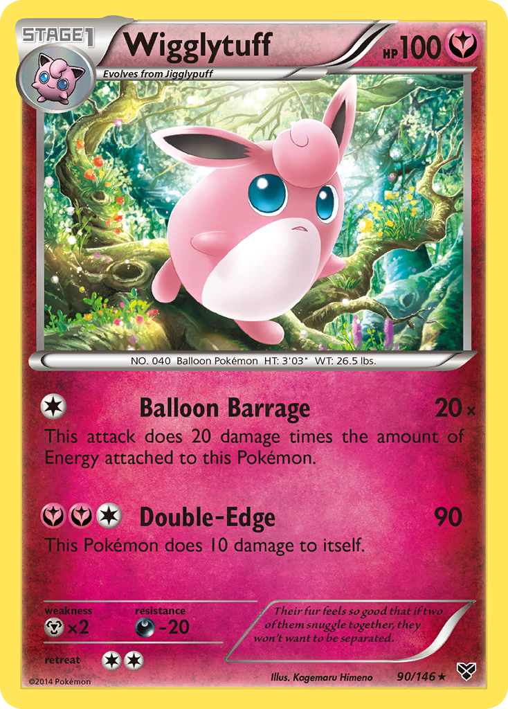 Wigglytuff (90/146) [XY: Base Set] | Nerdhalla Games