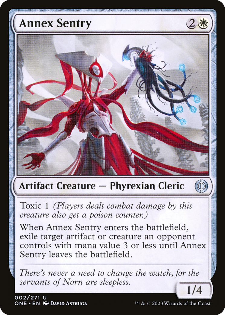 Annex Sentry [Phyrexia: All Will Be One] | Nerdhalla Games