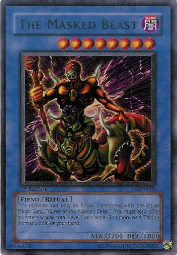 The Masked Beast [LON-001] Ultra Rare | Nerdhalla Games