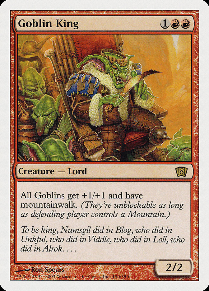 Goblin King [Eighth Edition] | Nerdhalla Games