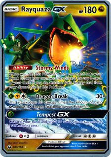 Rayquaza GX (109/168) (Dragones y Sombras - Pedro Eugenio Torres) [World Championships 2018] | Nerdhalla Games