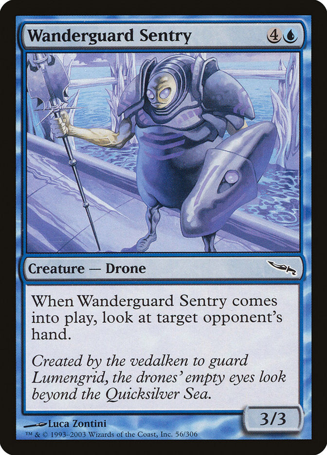 Wanderguard Sentry [Mirrodin] | Nerdhalla Games