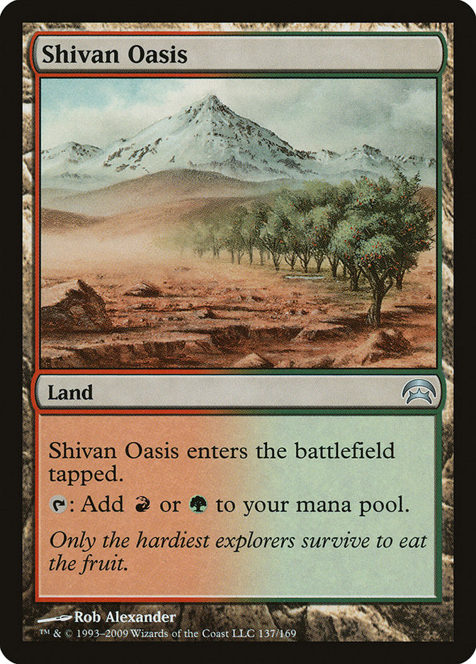 Shivan Oasis [Planechase] | Nerdhalla Games