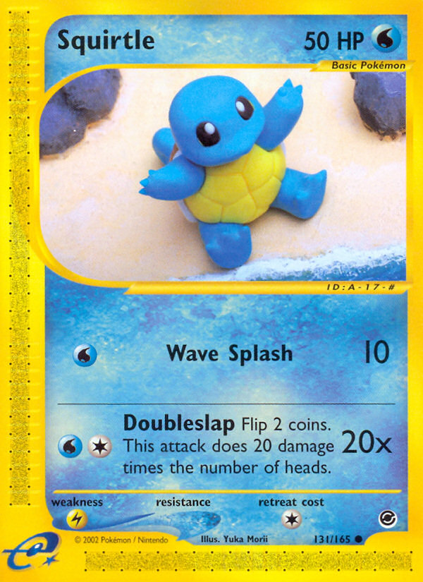 Squirtle (131/165) [Expedition: Base Set] | Nerdhalla Games