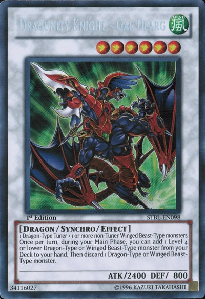 Dragunity Knight - Gae Dearg [STBL-EN098] Secret Rare | Nerdhalla Games