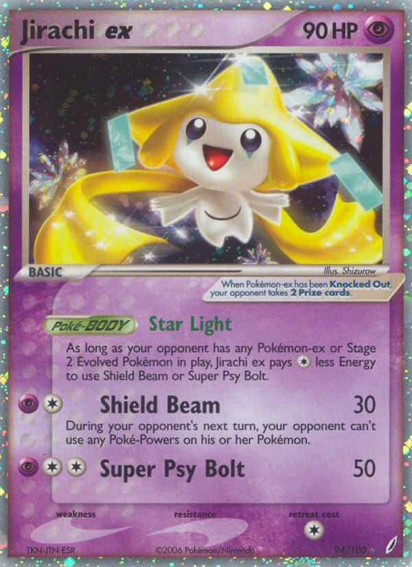 Jirachi ex (94/100) [EX: Crystal Guardians] | Nerdhalla Games