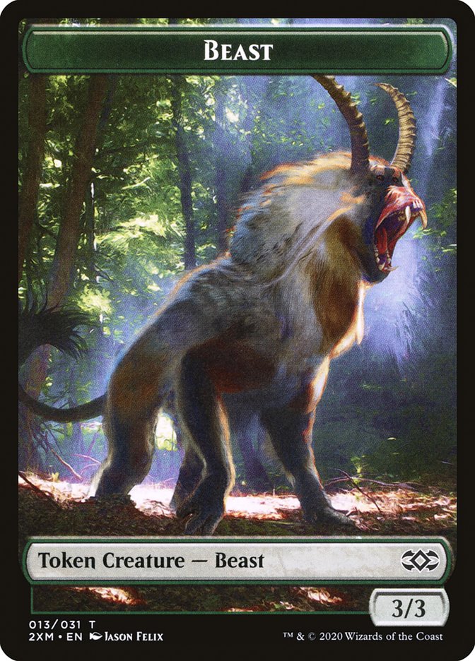 Beast Token [Double Masters] | Nerdhalla Games