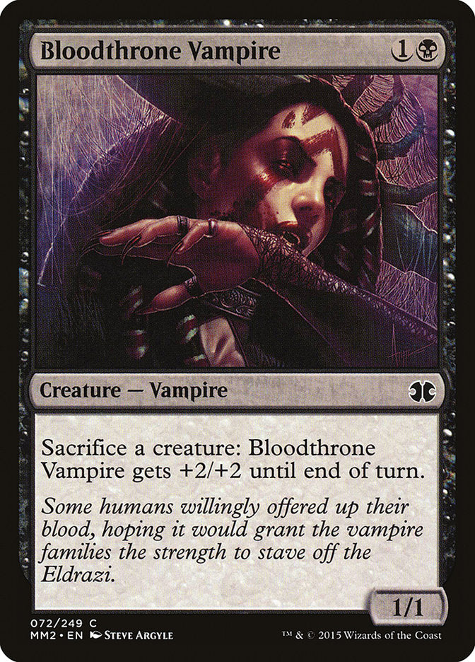 Bloodthrone Vampire [Modern Masters 2015] | Nerdhalla Games