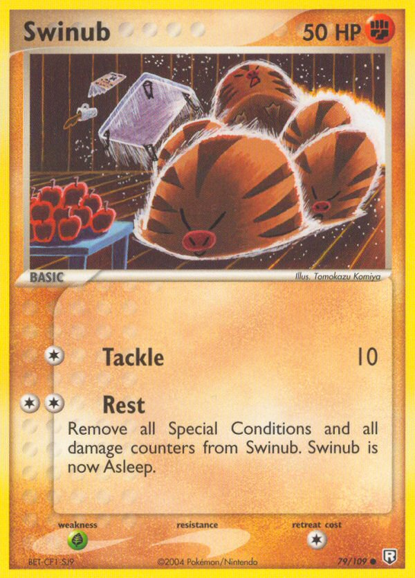 Swinub (79/109) [EX: Team Rocket Returns] | Nerdhalla Games