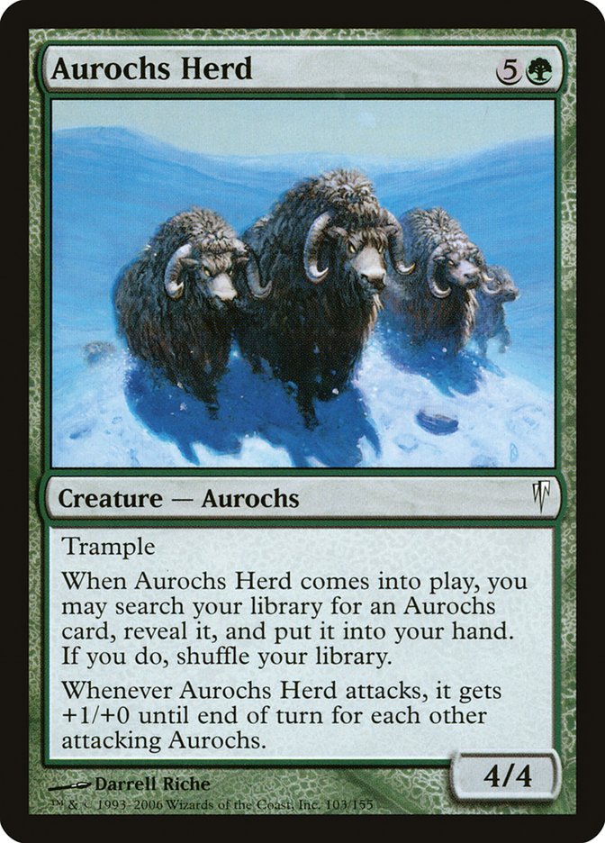 Aurochs Herd [Coldsnap] | Nerdhalla Games