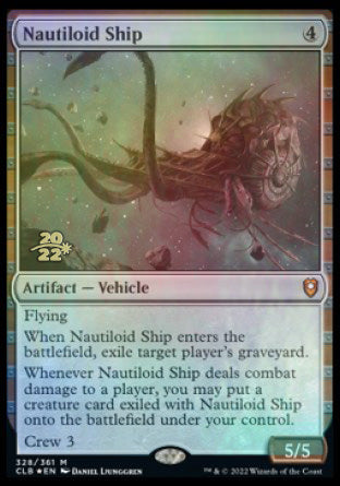 Nautiloid Ship [Commander Legends: Battle for Baldur's Gate Prerelease Promos] | Nerdhalla Games