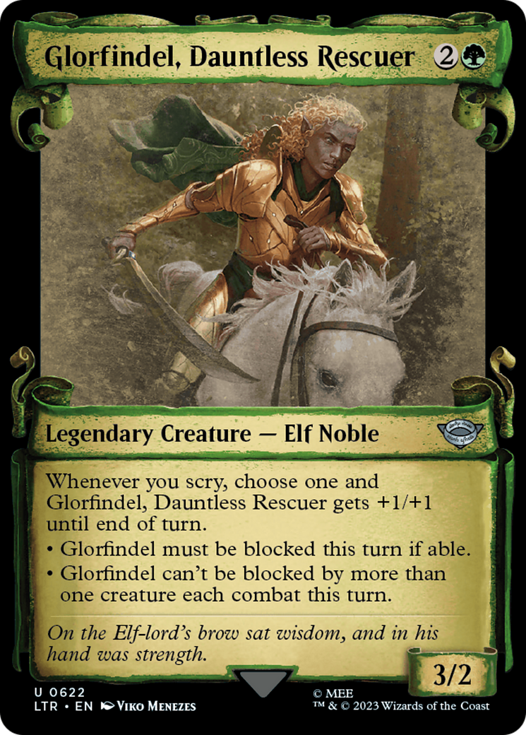 Glorfindel, Dauntless Rescuer [The Lord of the Rings: Tales of Middle-Earth Showcase Scrolls] | Nerdhalla Games