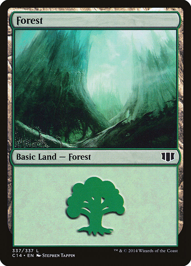 Forest (337) [Commander 2014] | Nerdhalla Games