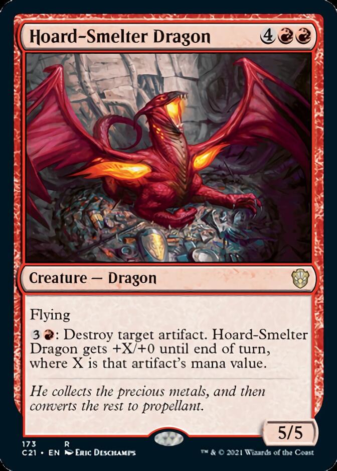 Hoard-Smelter Dragon [Commander 2021] | Nerdhalla Games