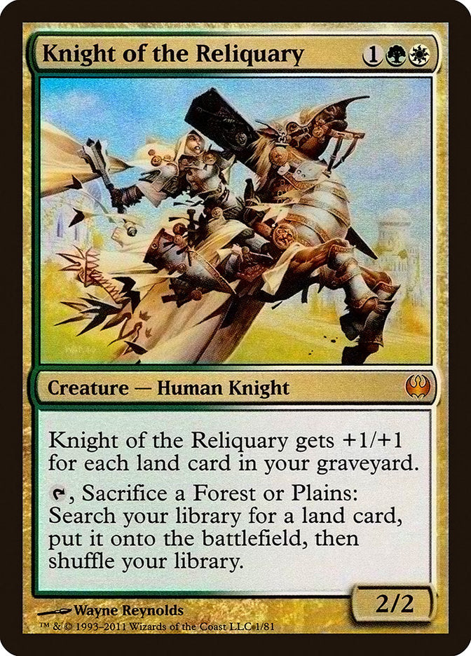 Knight of the Reliquary [Duel Decks: Knights vs. Dragons] | Nerdhalla Games