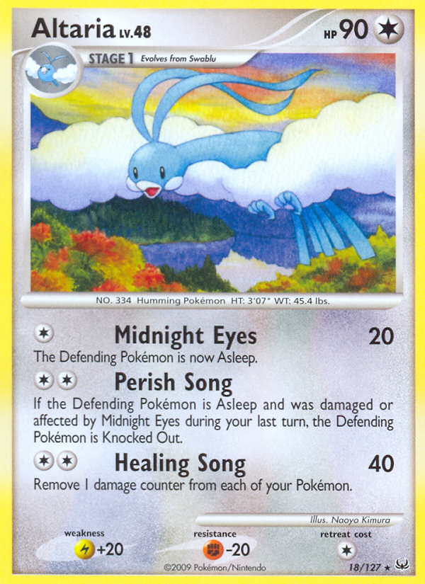 Altaria (18/127) [Platinum: Base Set] | Nerdhalla Games