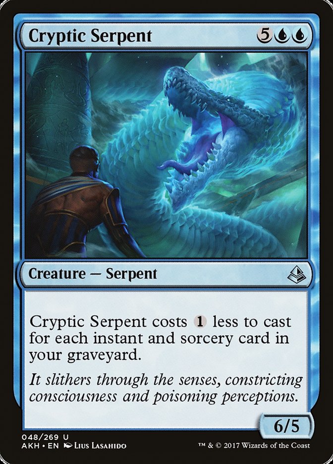 Cryptic Serpent [Amonkhet] | Nerdhalla Games