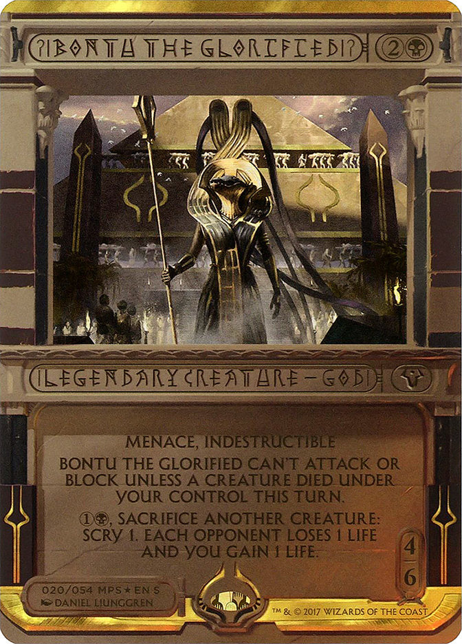 Bontu the Glorified (Invocation) [Amonkhet Invocations] | Nerdhalla Games