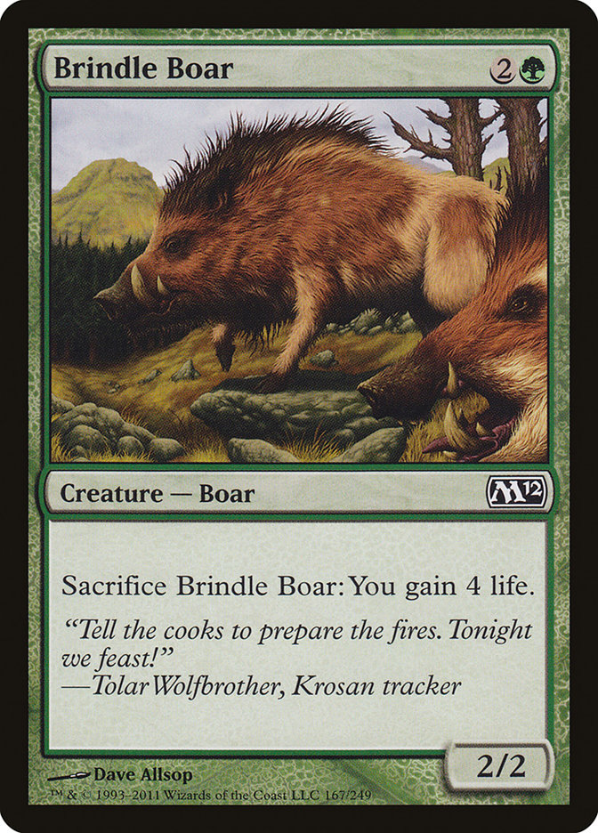 Brindle Boar [Magic 2012] | Nerdhalla Games