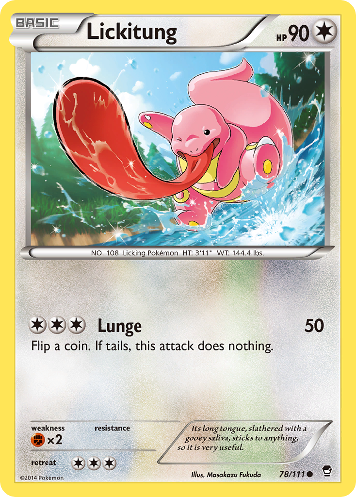 Lickitung (78/111) [XY: Furious Fists] | Nerdhalla Games