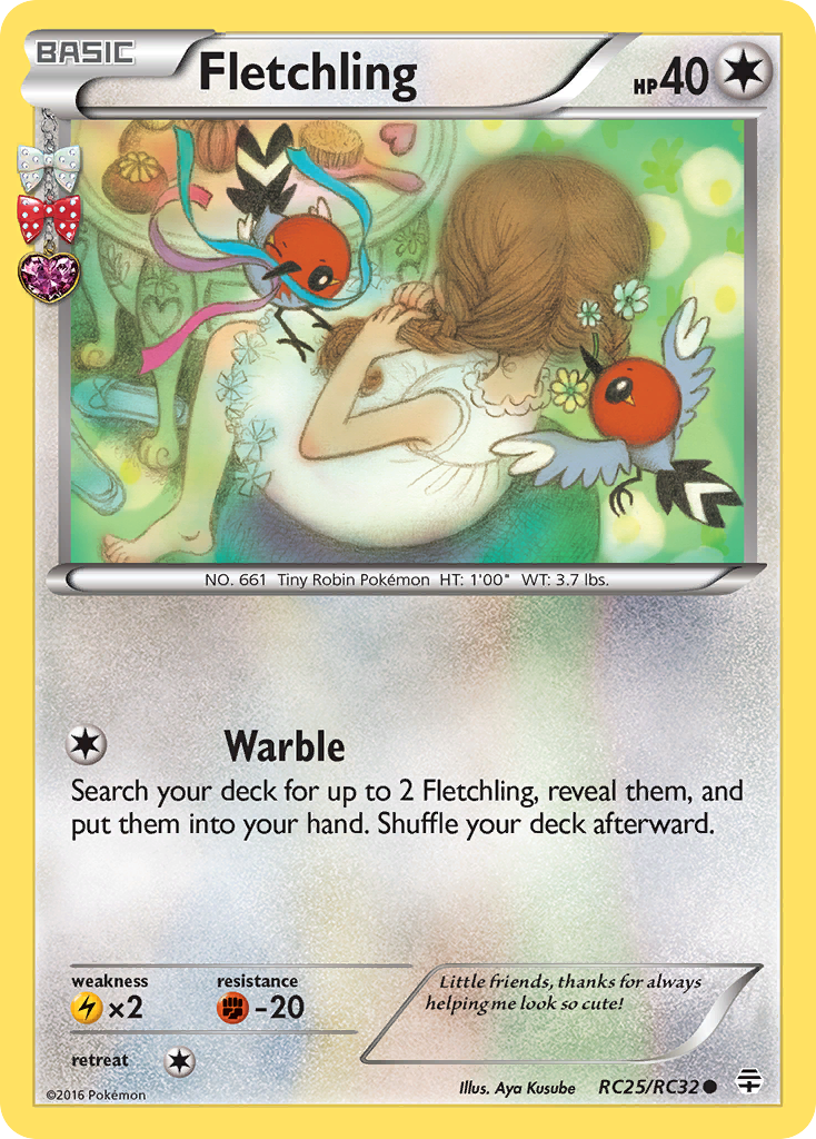 Fletchling (RC25/RC32) [XY: Generations] | Nerdhalla Games