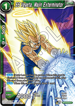 SS Vegeta, Majin Exterminator (BT14-073) [Cross Spirits] | Nerdhalla Games