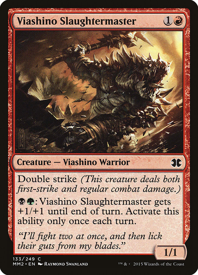 Viashino Slaughtermaster [Modern Masters 2015] | Nerdhalla Games