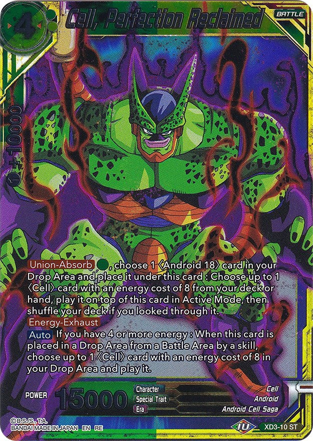 Cell, Perfection Reclaimed (XD3-10) [Ultimate Deck 2022] | Nerdhalla Games