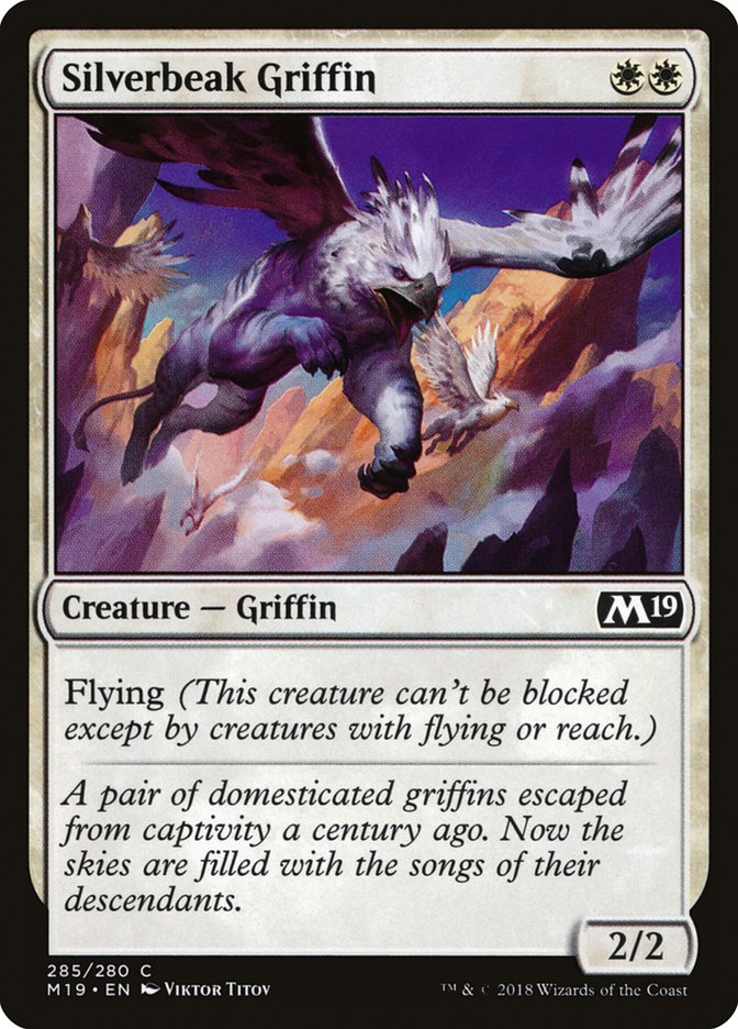 Silverbeak Griffin [Core Set 2019] | Nerdhalla Games