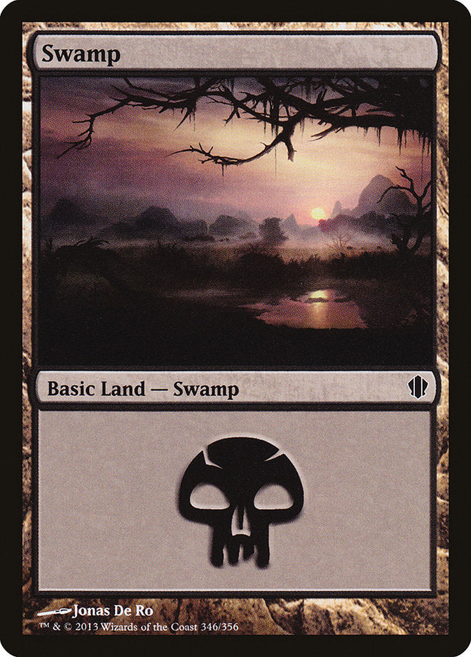 Swamp (346) [Commander 2013] | Nerdhalla Games