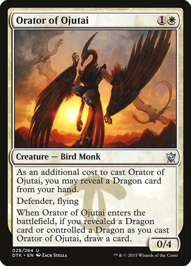 Orator of Ojutai [Dragons of Tarkir] | Nerdhalla Games