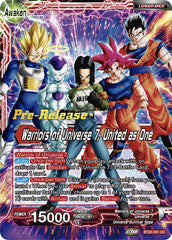 Android 17 // Warriors of Universe 7, United as One (BT20-001) [Power Absorbed Prerelease Promos] | Nerdhalla Games