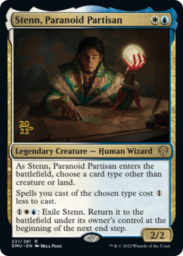 Stenn, Paranoid Partisan [Dominaria United Prerelease Promos] | Nerdhalla Games