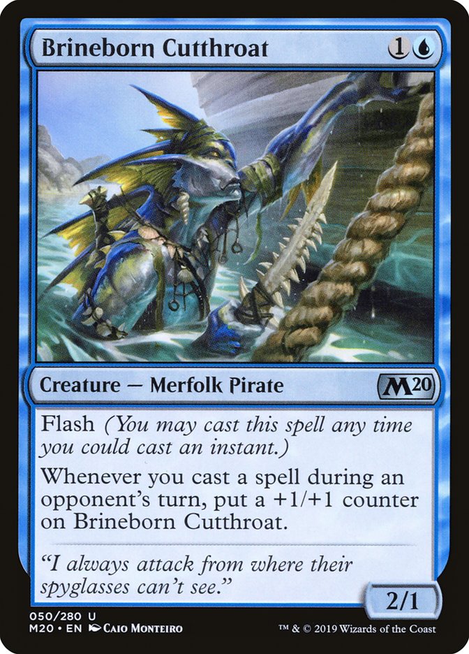 Brineborn Cutthroat [Core Set 2020] | Nerdhalla Games