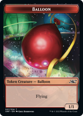 Clown Robot (002) // Balloon Double-sided Token [Unfinity Tokens] | Nerdhalla Games