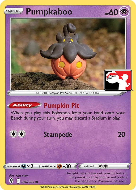 Pumpkaboo (076/203) [Prize Pack Series One] | Nerdhalla Games